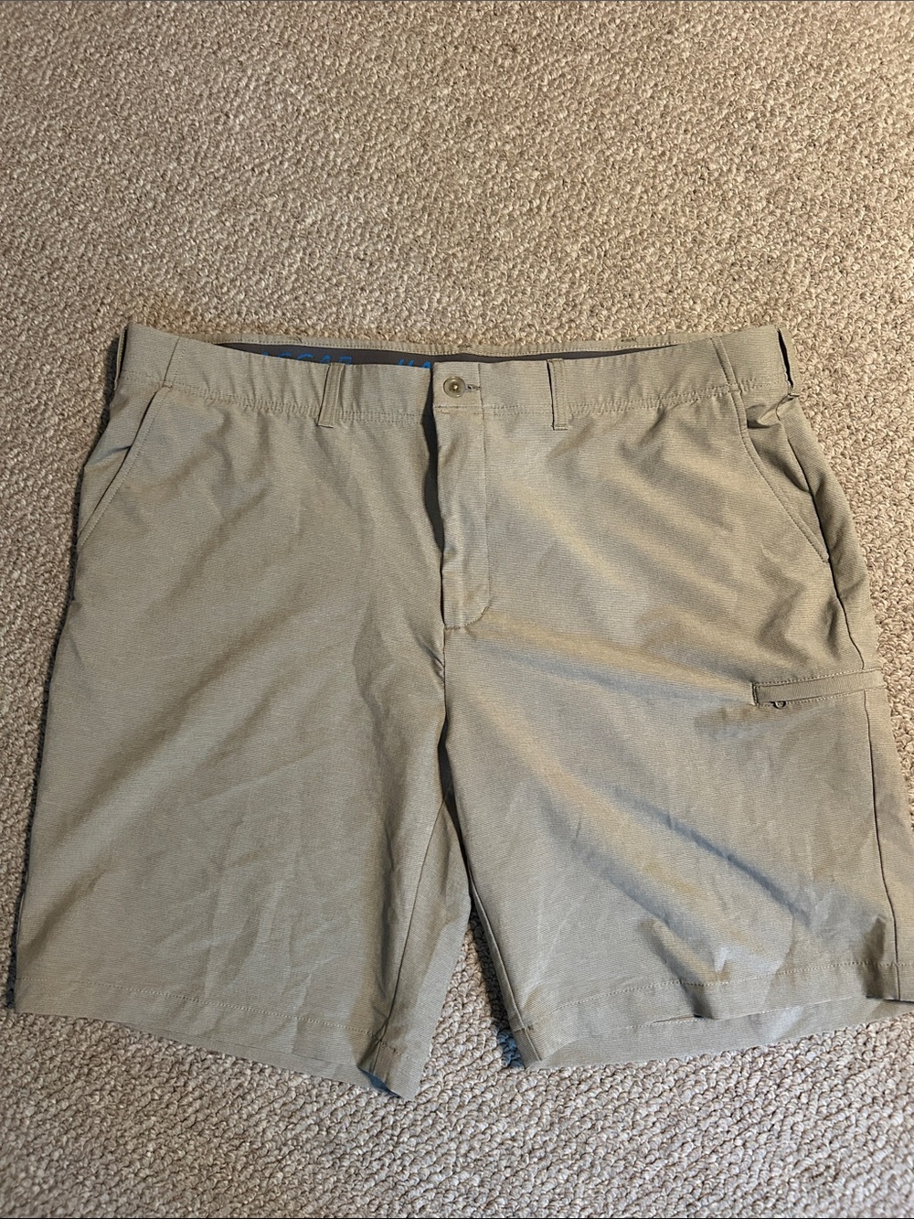 Haggar Men's Tan Hybrid Shorts
